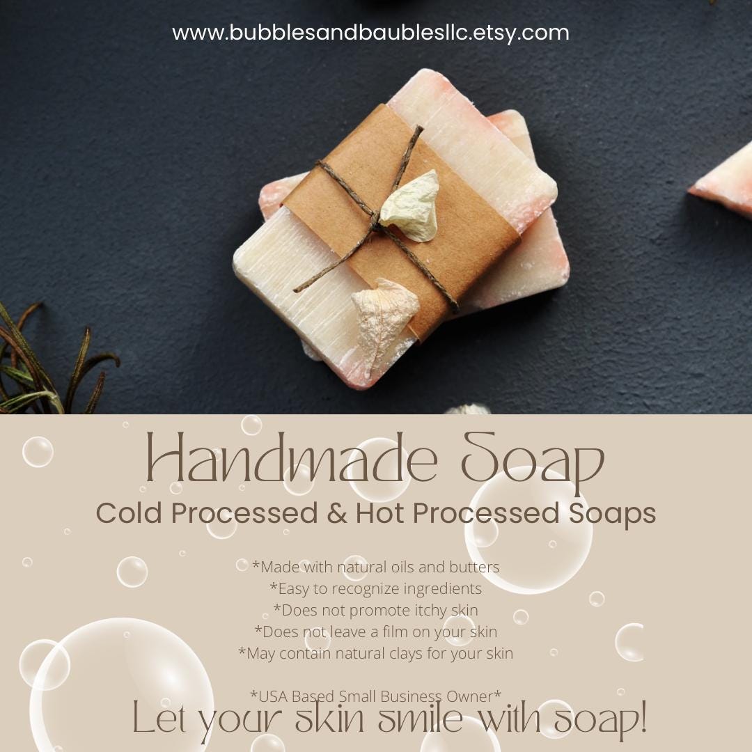 Sleigh All Day Soap-Christmas Mint Chocolate Scented Bar Soap, Santa's Sleigh, Holiday Stocking Stuffer, Festive Bath Gift