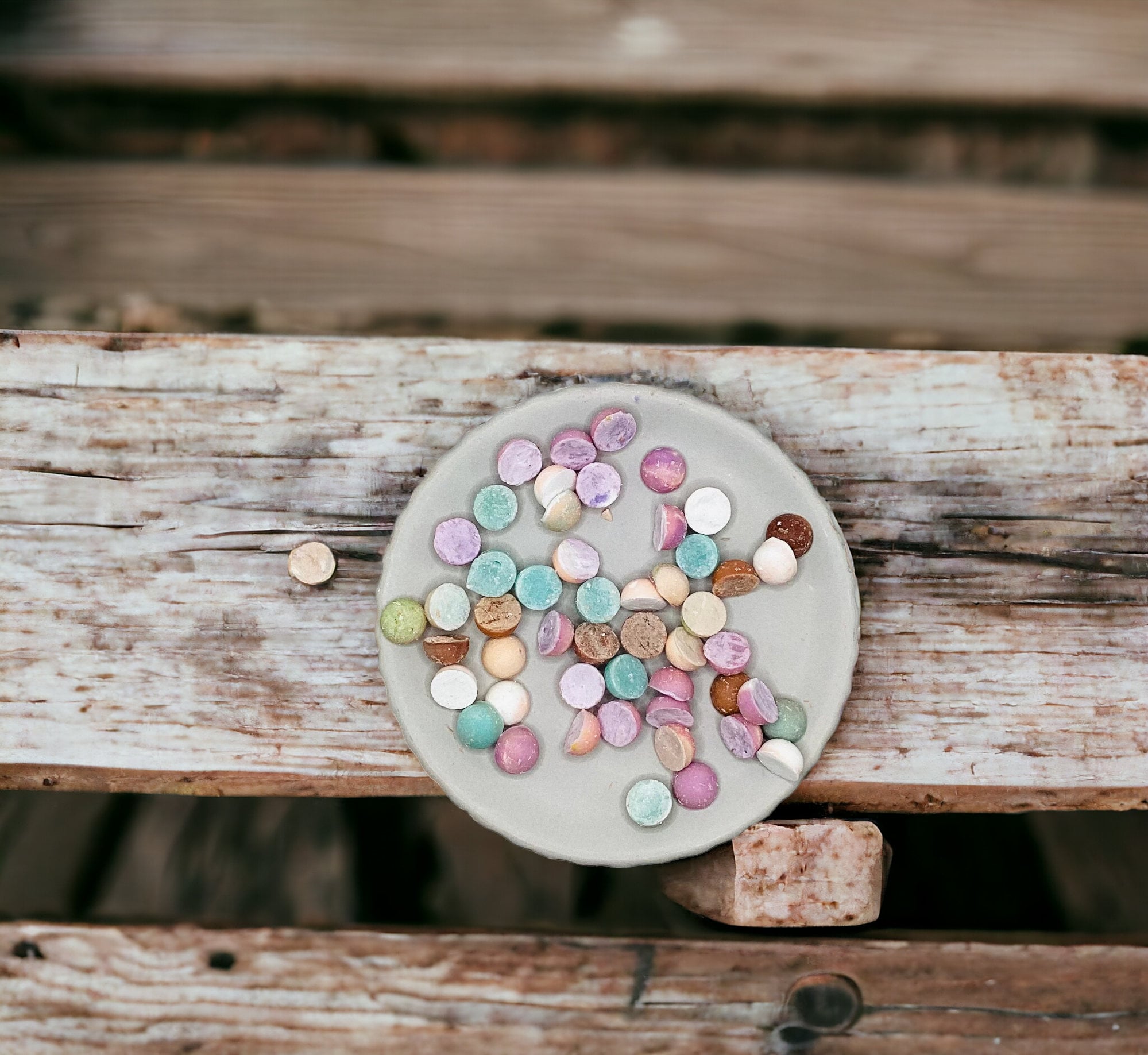 Single Use Soap Beads-Organic Soaps, Tiny Soaps, Soap Sample Buttons, Single Use Scented travel soaps, Gym Soap, Zero Waste, Soap Tin or Bag