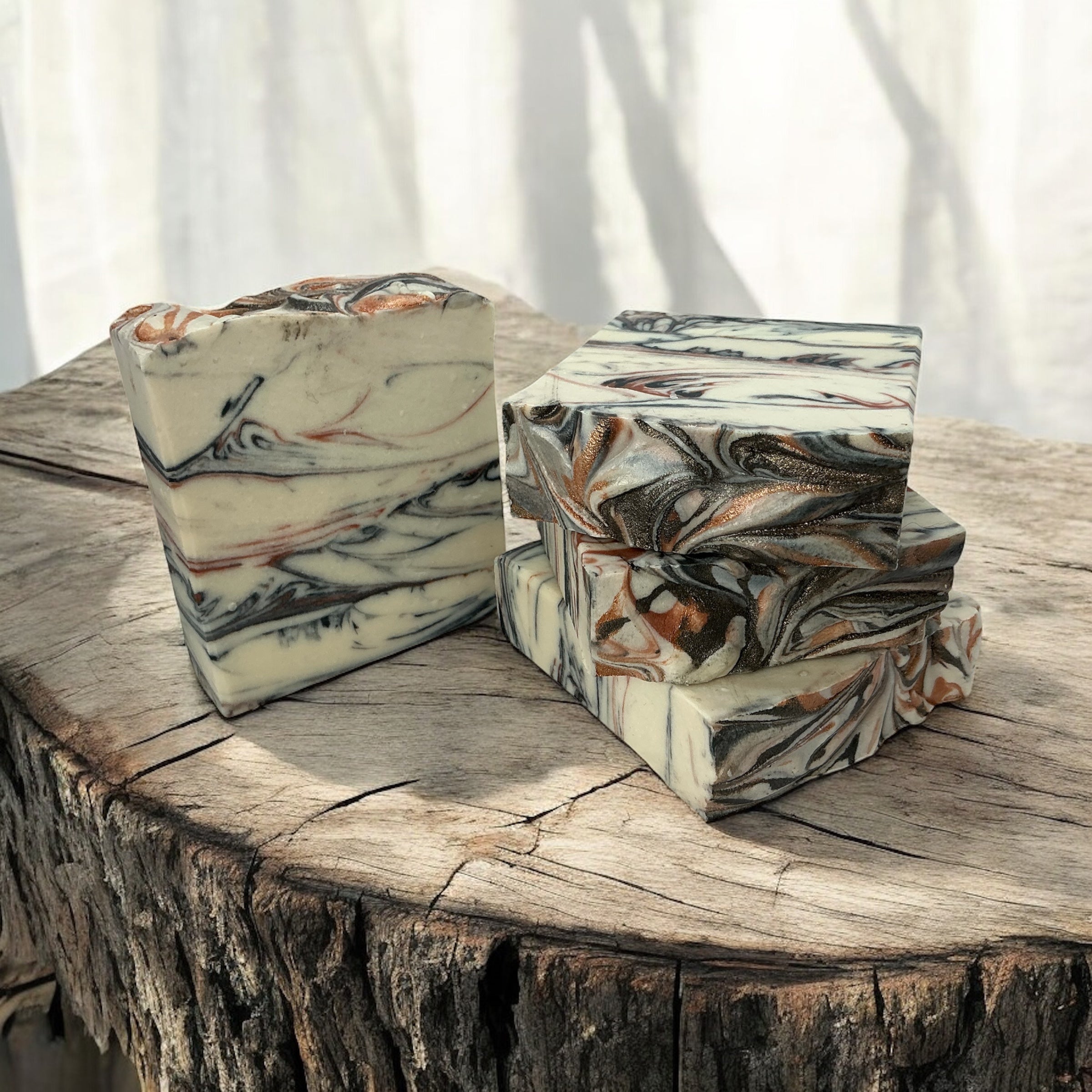 Dudely Noted Soap-Men's Marbled Designed Bar Soaps, Masculine Grooming Gift, Fresh Fragranced