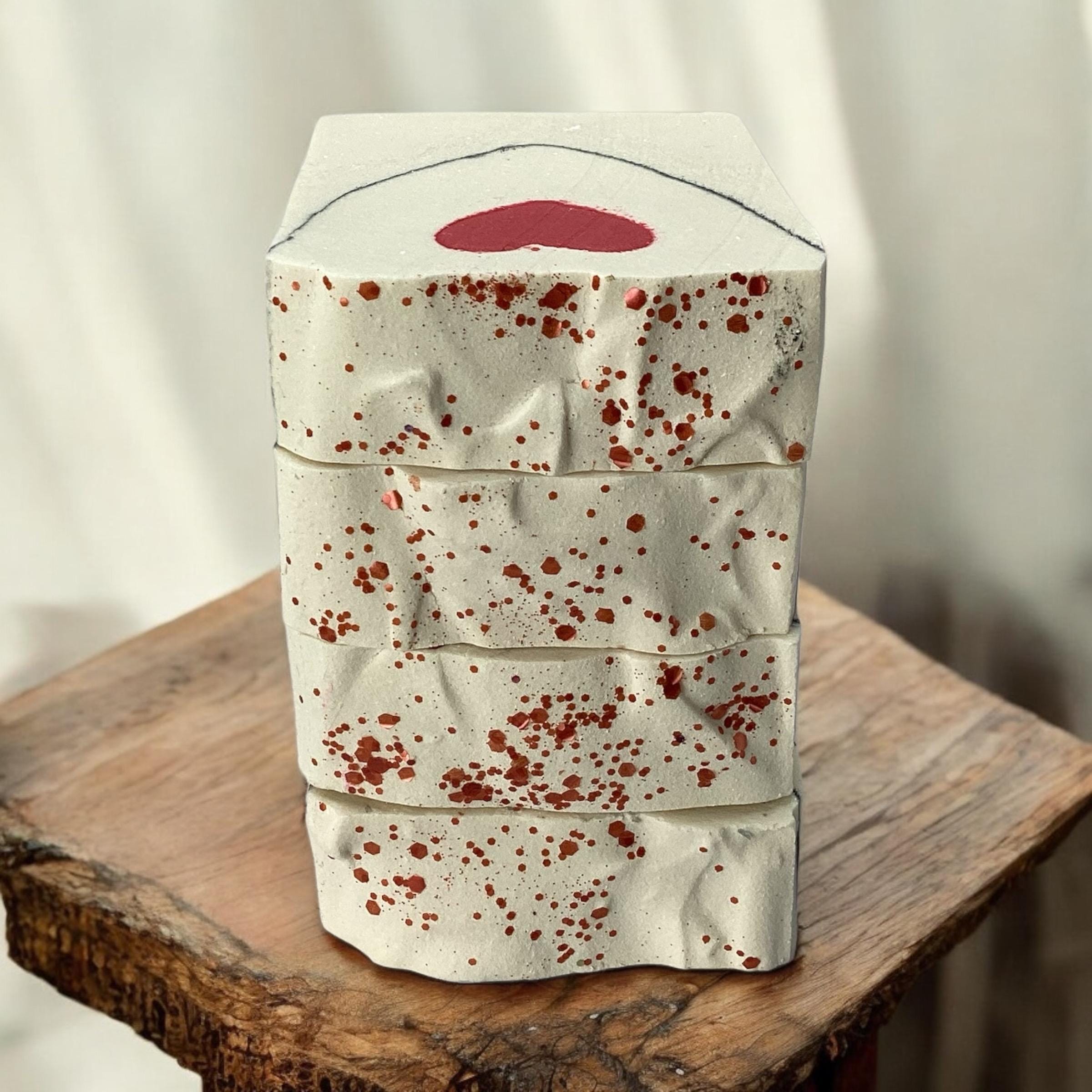 XOXO Soap-Valentines Day Themed Bar Soap, Love Letter Vibes, Cute Body Wash, Friend + Gal Pal Gift, For Her + Him, Token Of Affection