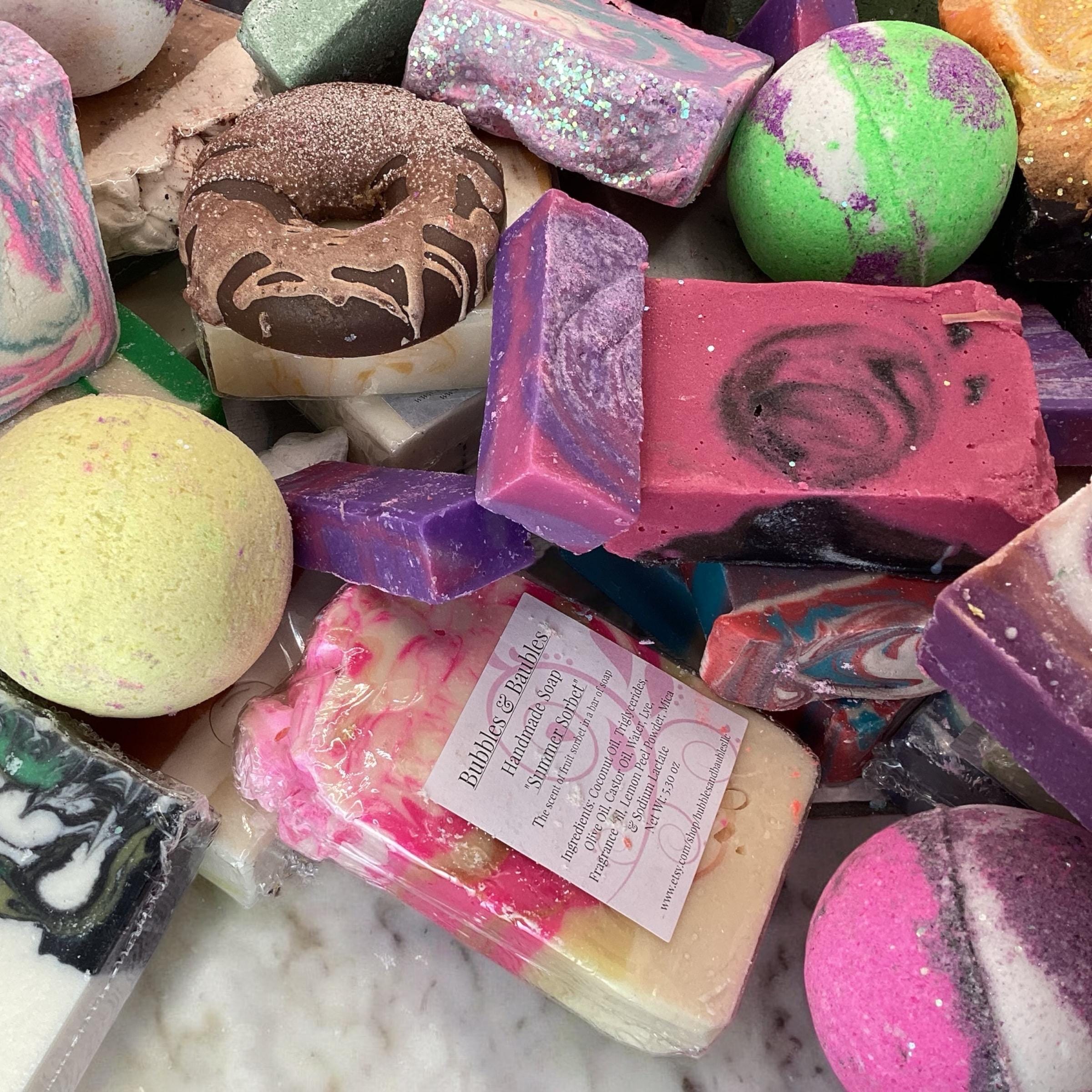 Perfectly Imperfect Bath Mix-|20 Pack| wholesale bulk scented soaps, oops bath bombs,frugal skincare, bubble scoops, variety, bloopers