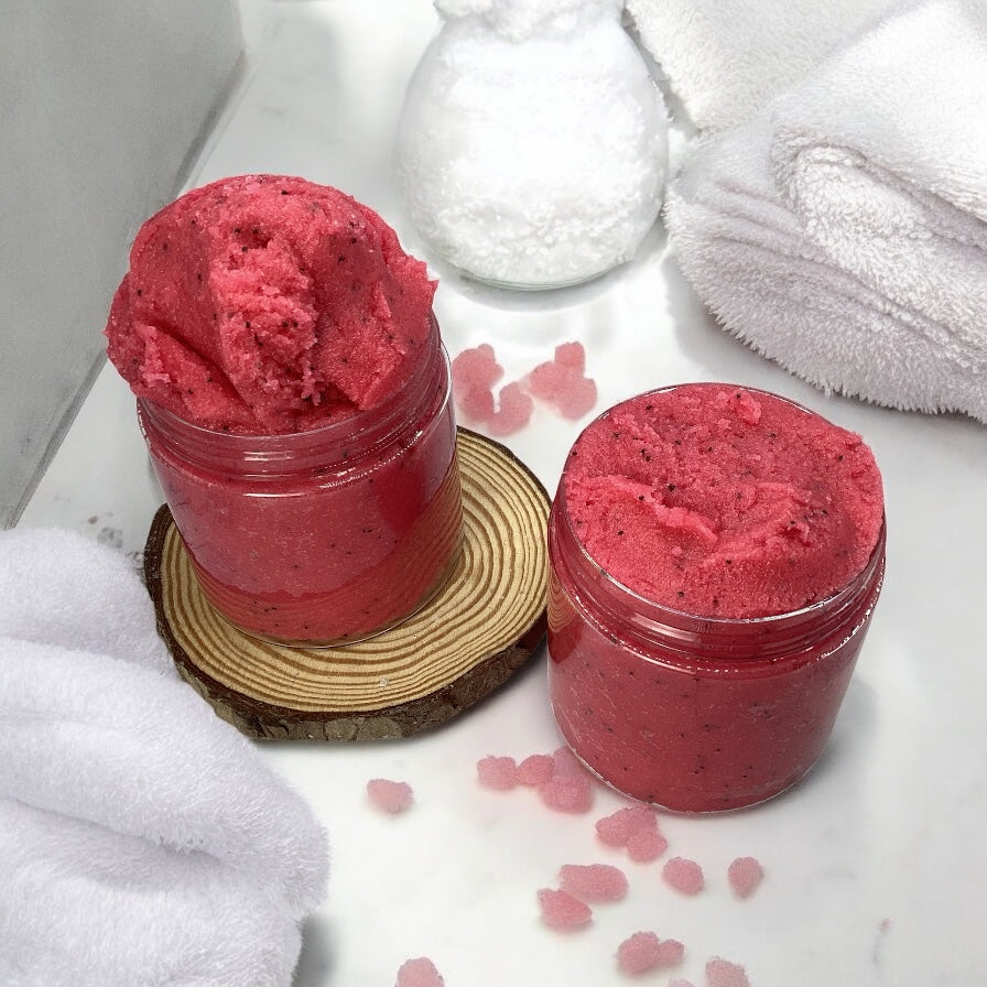You're One In A Melon Sugar Scrub-Juicy Watermelon Scented Body Scrub, With Vitamin E, Fruity Body  Polish, Natural Skincare, Summer Vibes