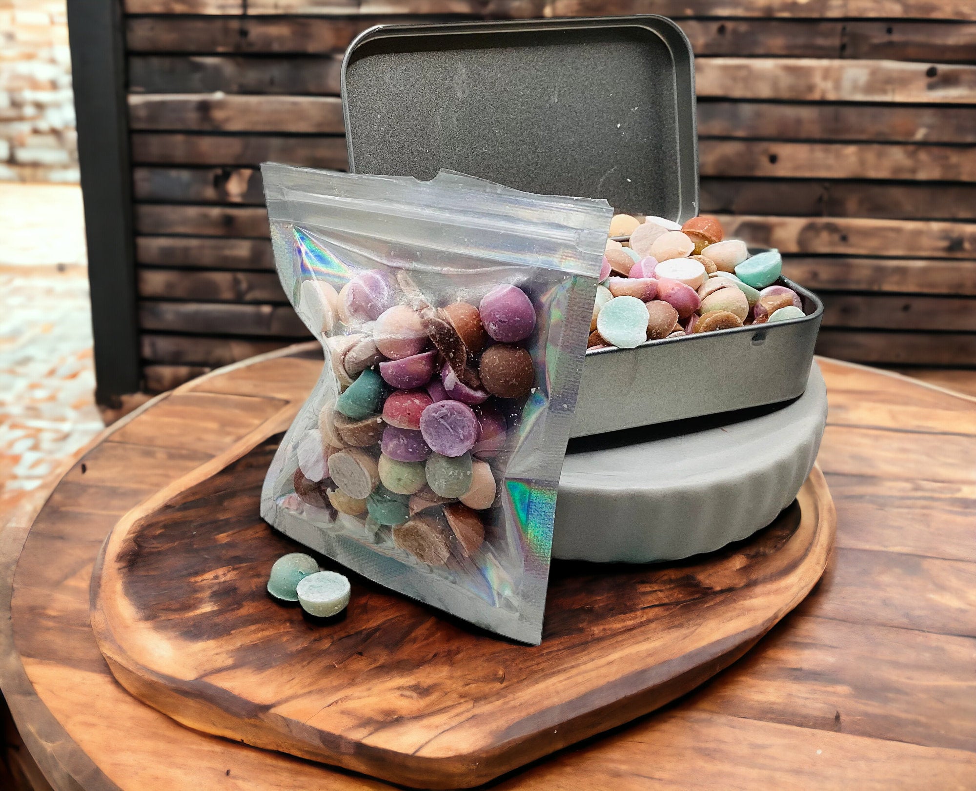 Single Use Soap Beads-Organic Soaps, Tiny Soaps, Soap Sample Buttons, Single Use Scented travel soaps, Gym Soap, Zero Waste, Soap Tin or Bag