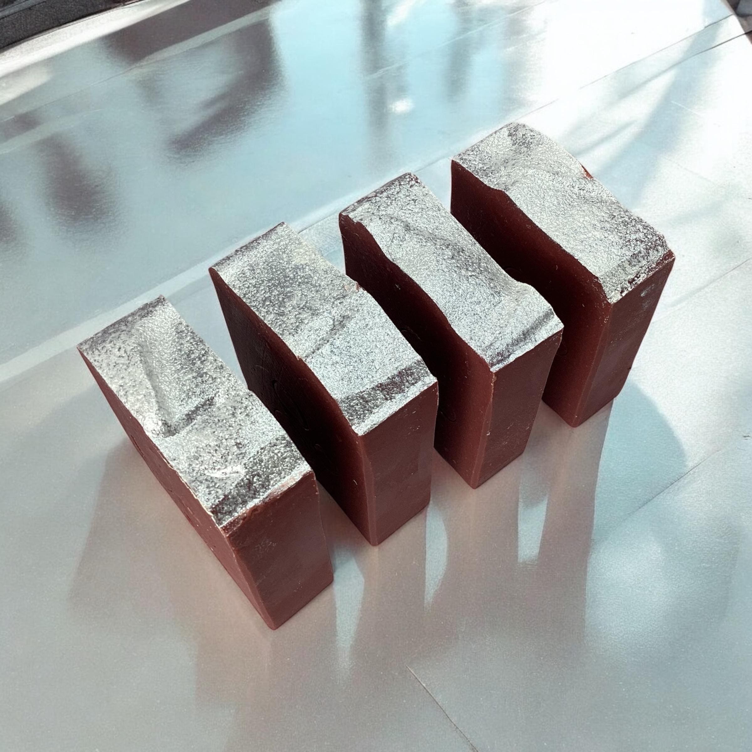 Snow-Kissed Cranberry Soap-Winter holiday soap, cranberry scented soaps