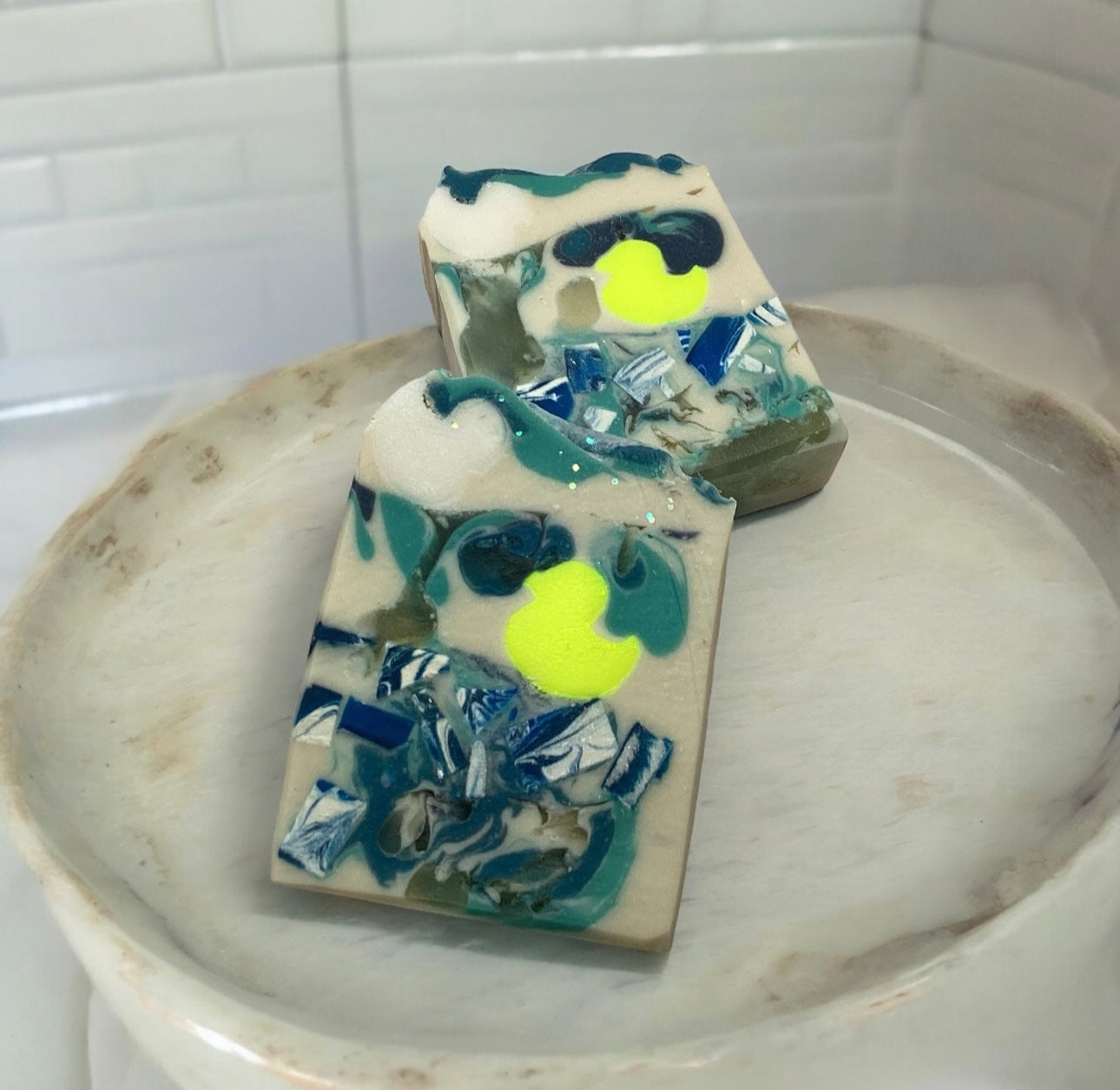 What The Duck Soap-Fruity Scented Bar Soaps, Bath Time Fun