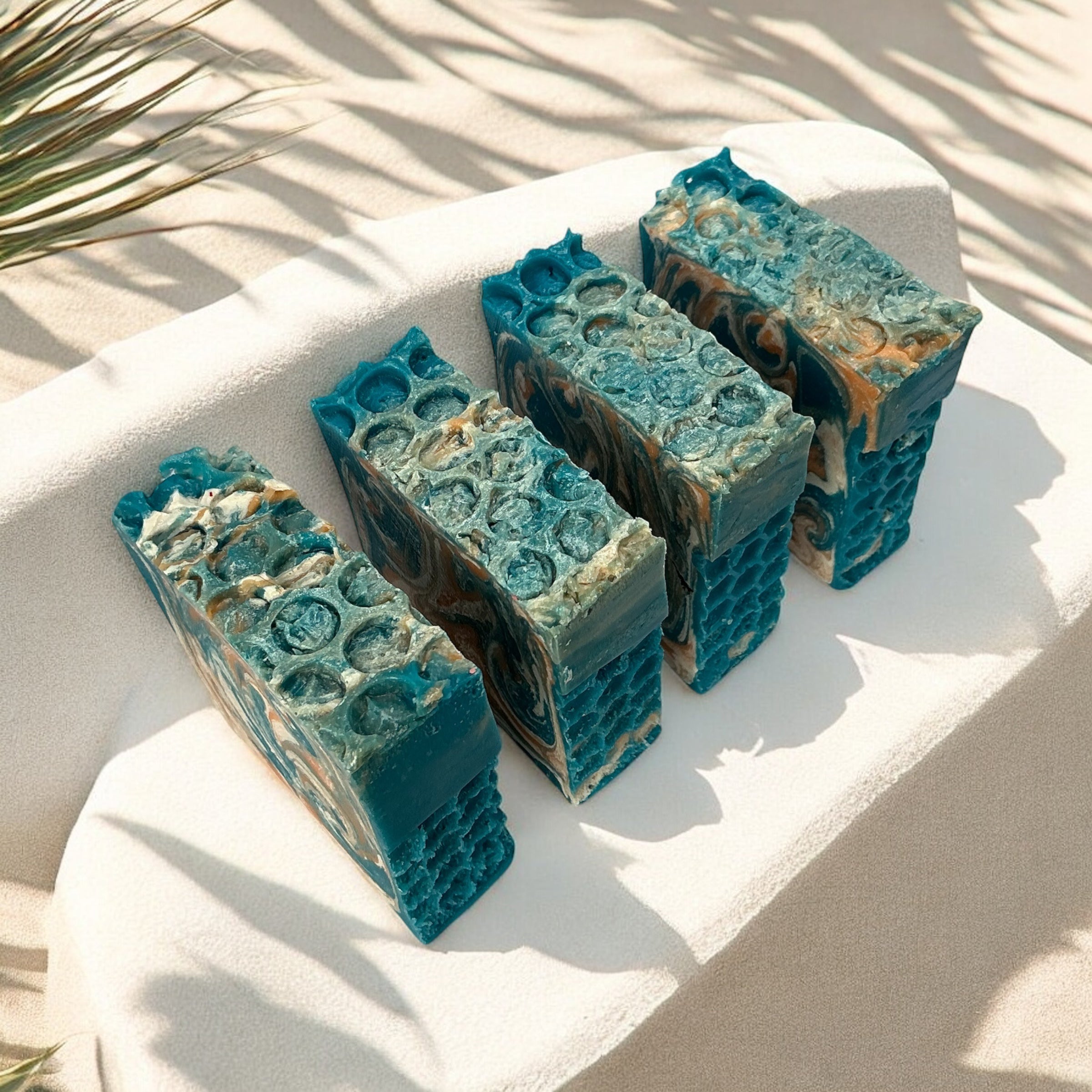 Bee-Ch Comber Soap-Tropical Vibes Bar Soaps, Juicy Orange + Citrus Scented