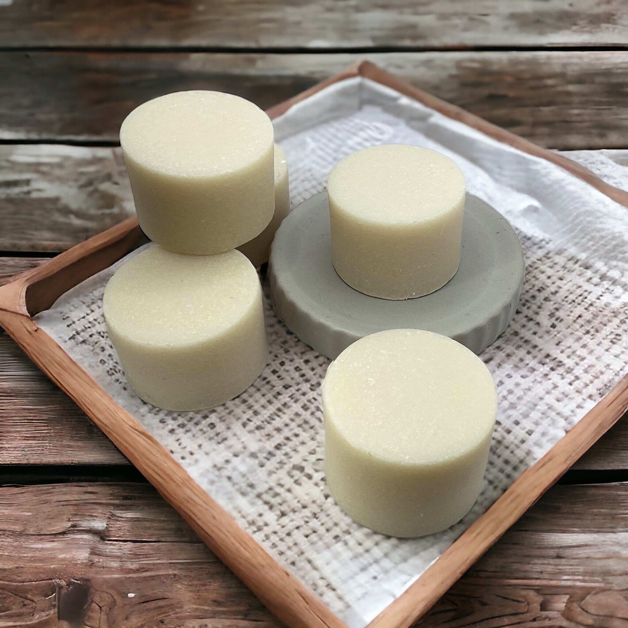 The Bare Bubble Solid Dish Bar Soap-Unscented Bundle-Kitchen + cleaning soap, dish soap, soap rack & brush, dish soap refills, zero waste