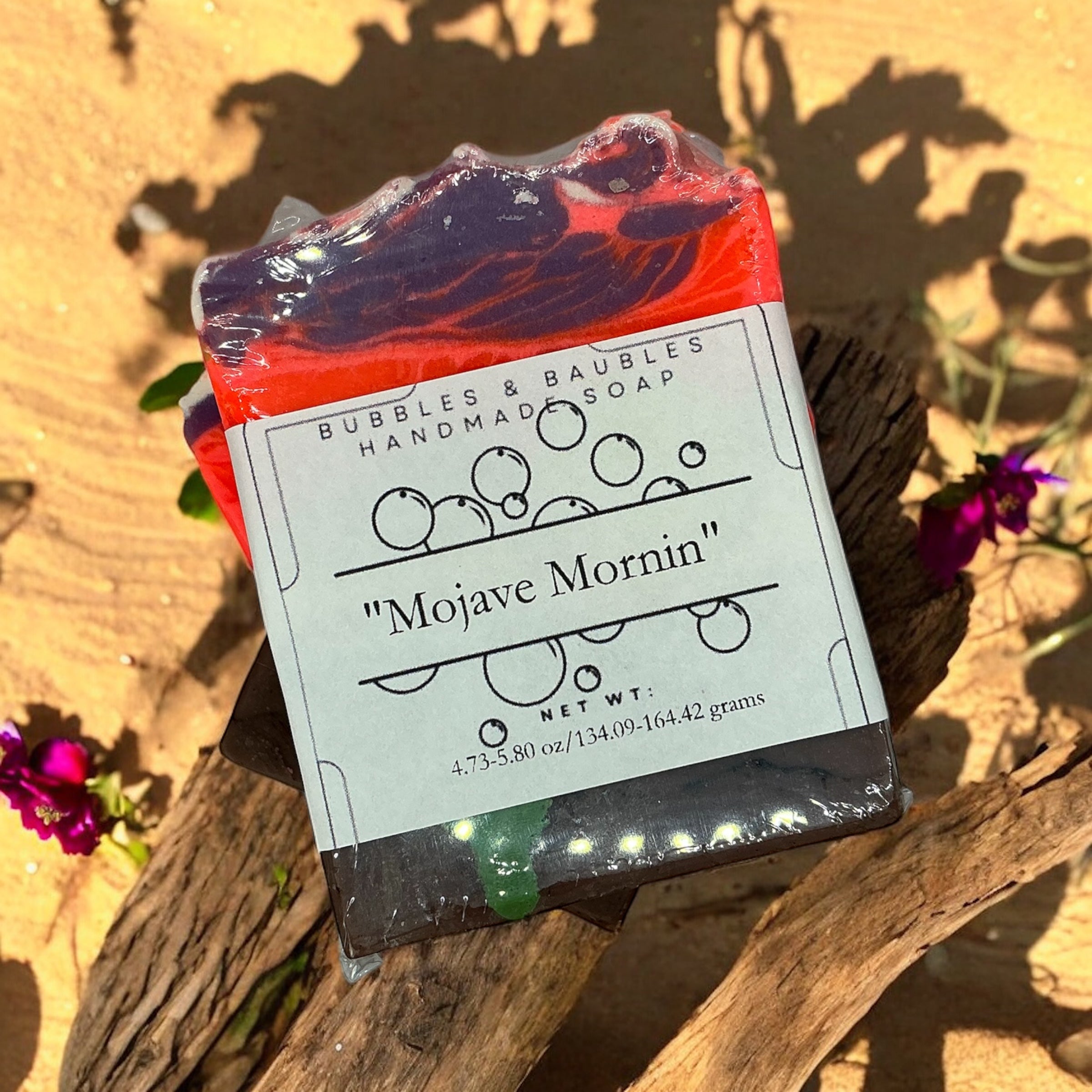 Mojave Mornin Soap-Natural Desert Inspired Soap, Southwestern Aesthetic, Cactus Desert Bath Decor, Dual Scented Body Wash