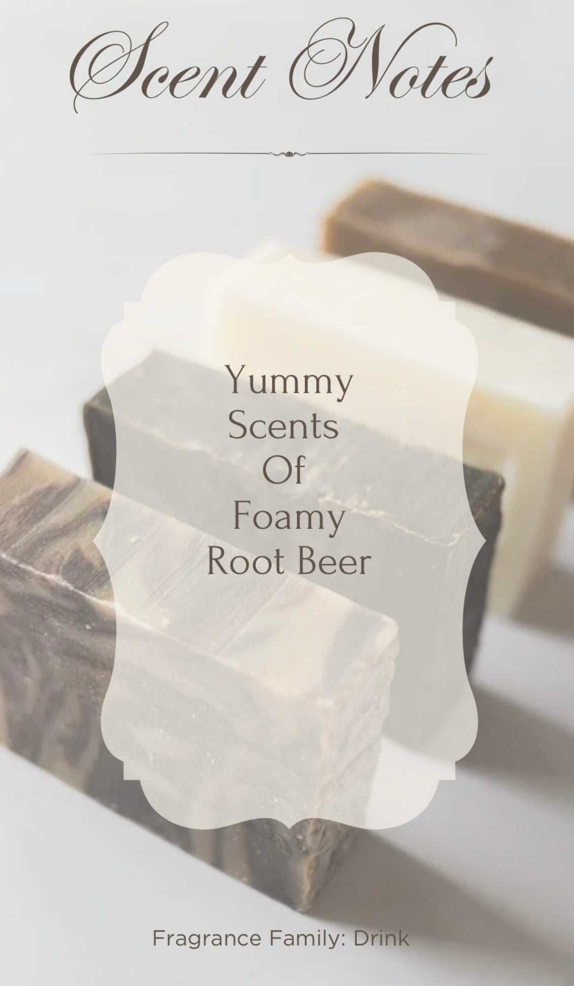 Old Fashioned Root Beer Soap-Root Beer Scented Bar Soaps, Food & Drink Themed Bath Gift, Party Favors, Novelty