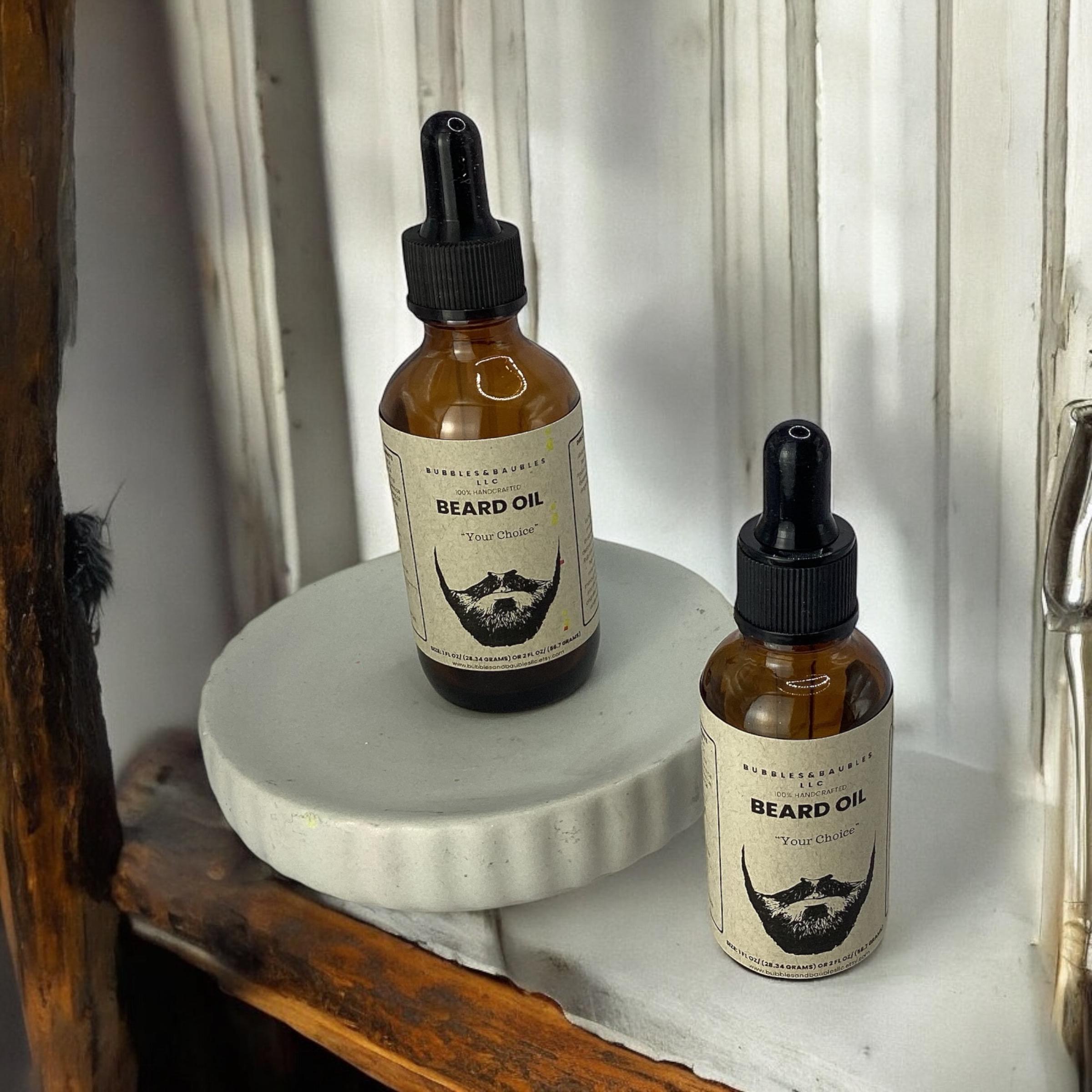 Handmade Gentleman's Pleasure Beard Oils-Men's 38 variety scented beard oils, With Vitamin E, Masculine Skincare, Barber's, Hair Oil