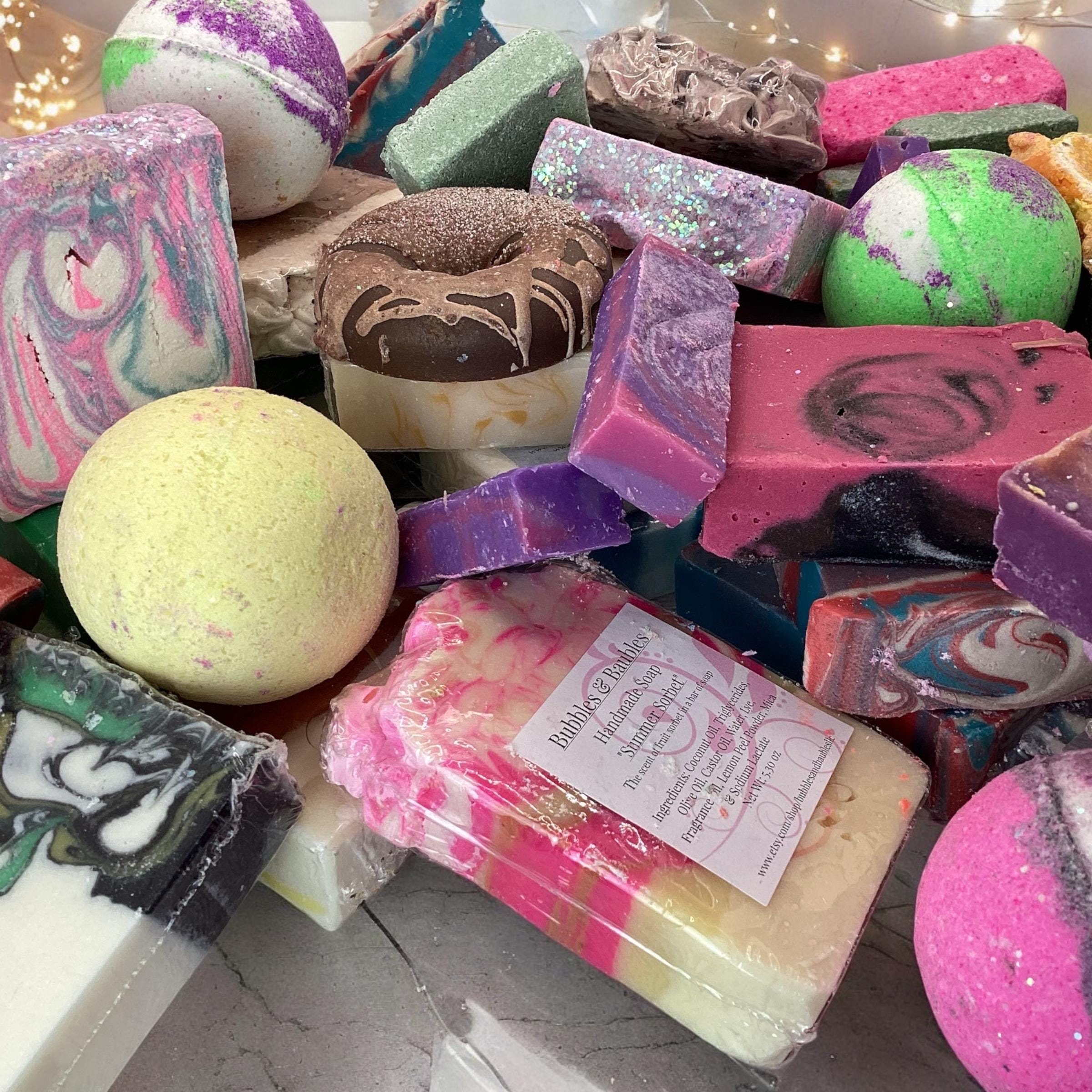 Perfectly Imperfect Bath Mix-|20 Pack| wholesale bulk scented soaps, oops bath bombs,frugal skincare, bubble scoops, variety, bloopers