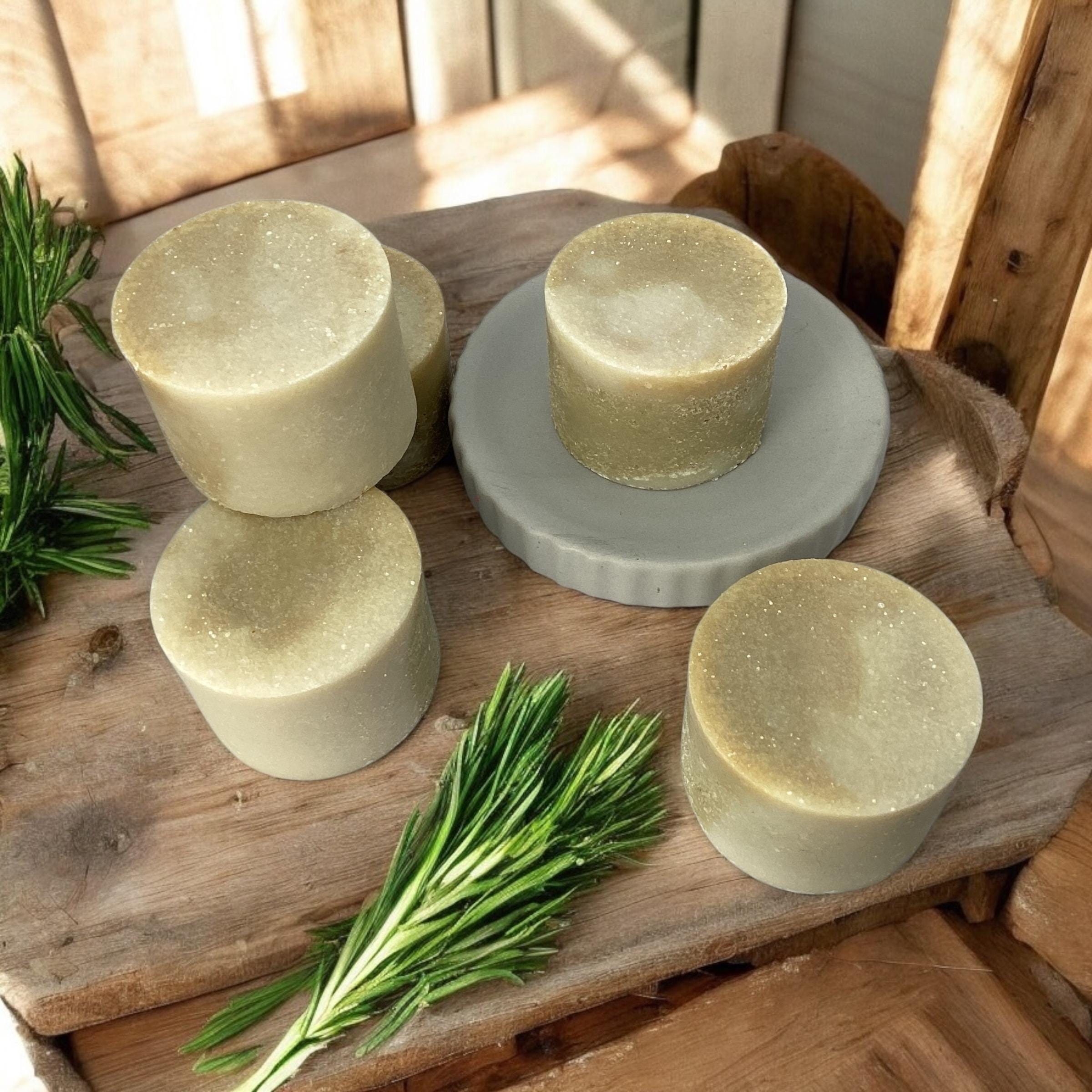 Scrub Thyme Solid Dish Bar Soap-Rosemary Scented Bundle-Kitchen + cleaning soap, dish soap, soap rack & brush, dish soap refills, zero waste
