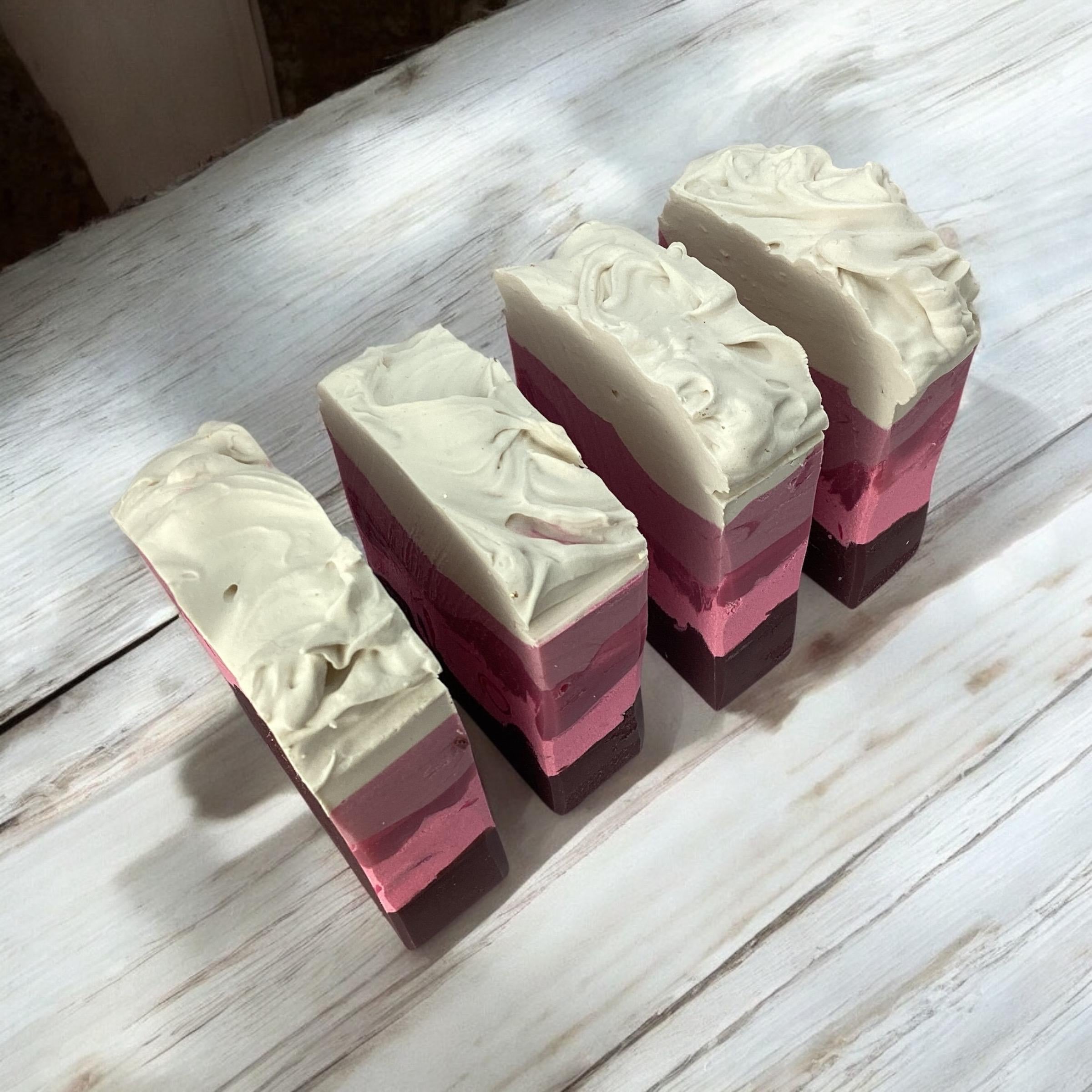 Love You Berry Much Soap-Valentine's Day Bar Soap, Romantic Gift Add On, For The Ladies, Cupid Themed, Bath Decor, Amorous Aesthetic, Cute