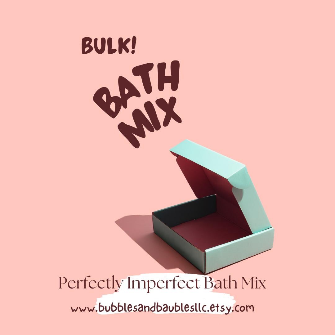 Perfectly Imperfect Bath Mix-|20 Pack| wholesale bulk scented soaps, oops bath bombs,frugal skincare, bubble scoops, variety, bloopers