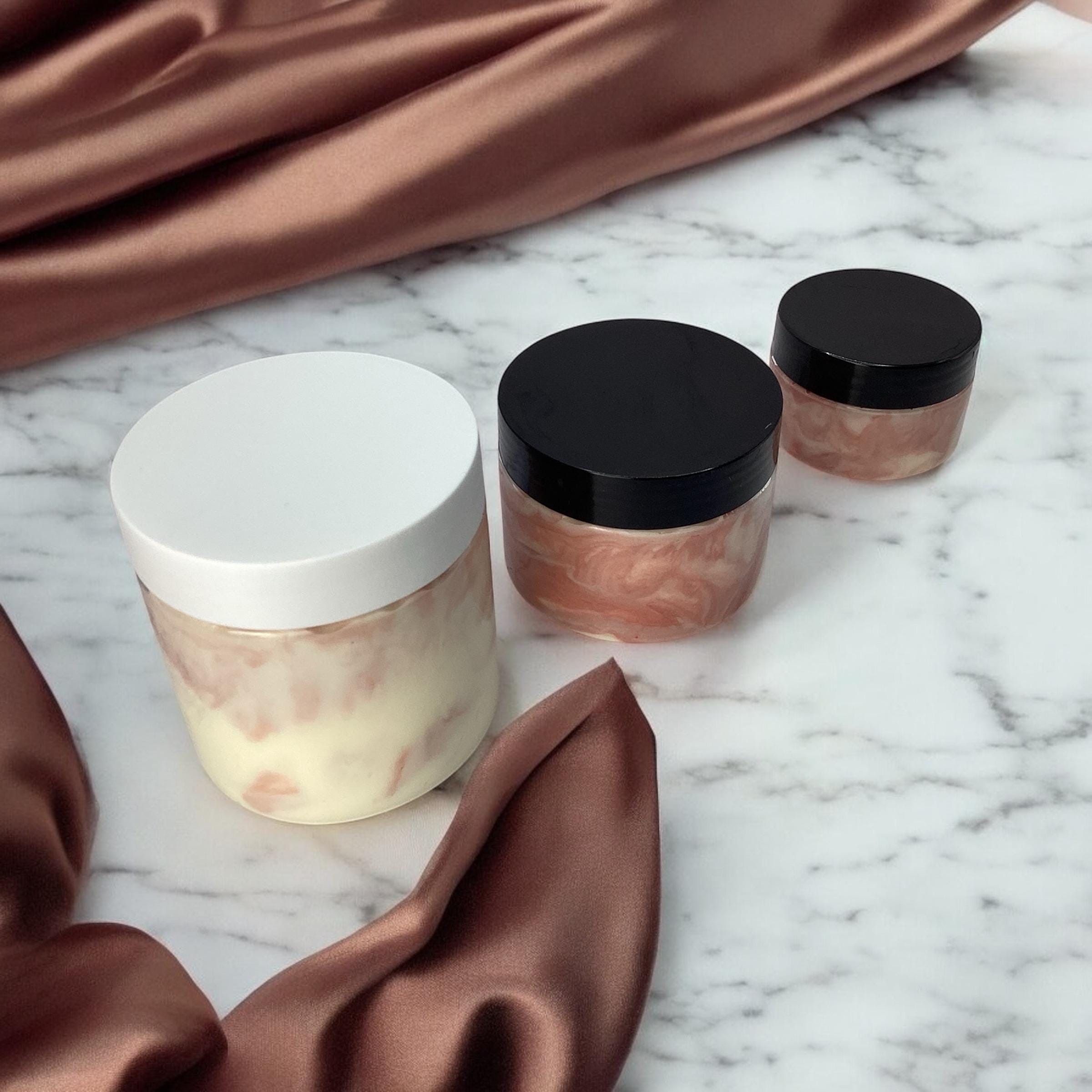 Snow Much Apple Body Butter-Winter Apple + Mallow scented body lotion, thick body balm, cold weather skincare, gift, with beeswax, self-care
