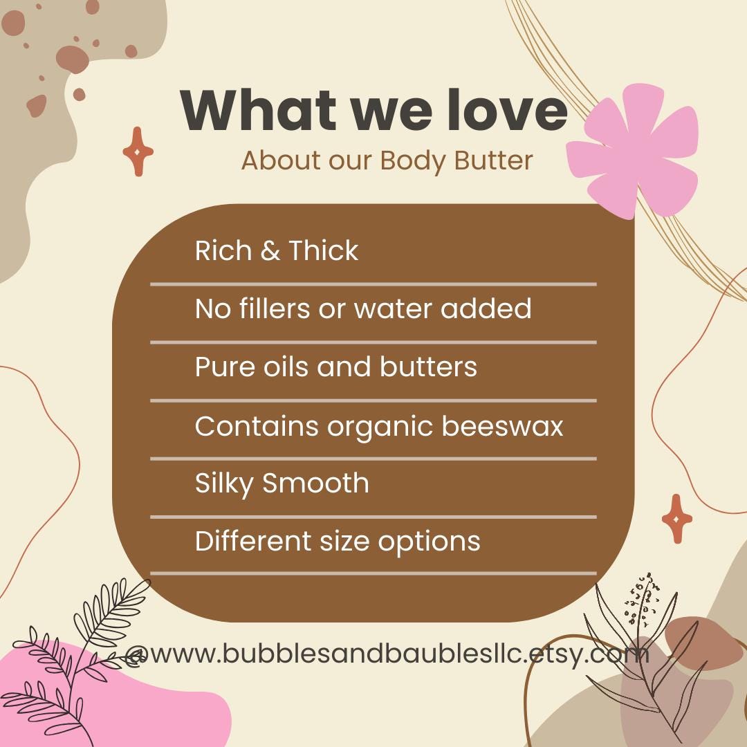 Honey Spiced Slay Body Butter-Fall sensual scented body lotion, thick body balm, cold weather skincare, gift, with beeswax, self-care