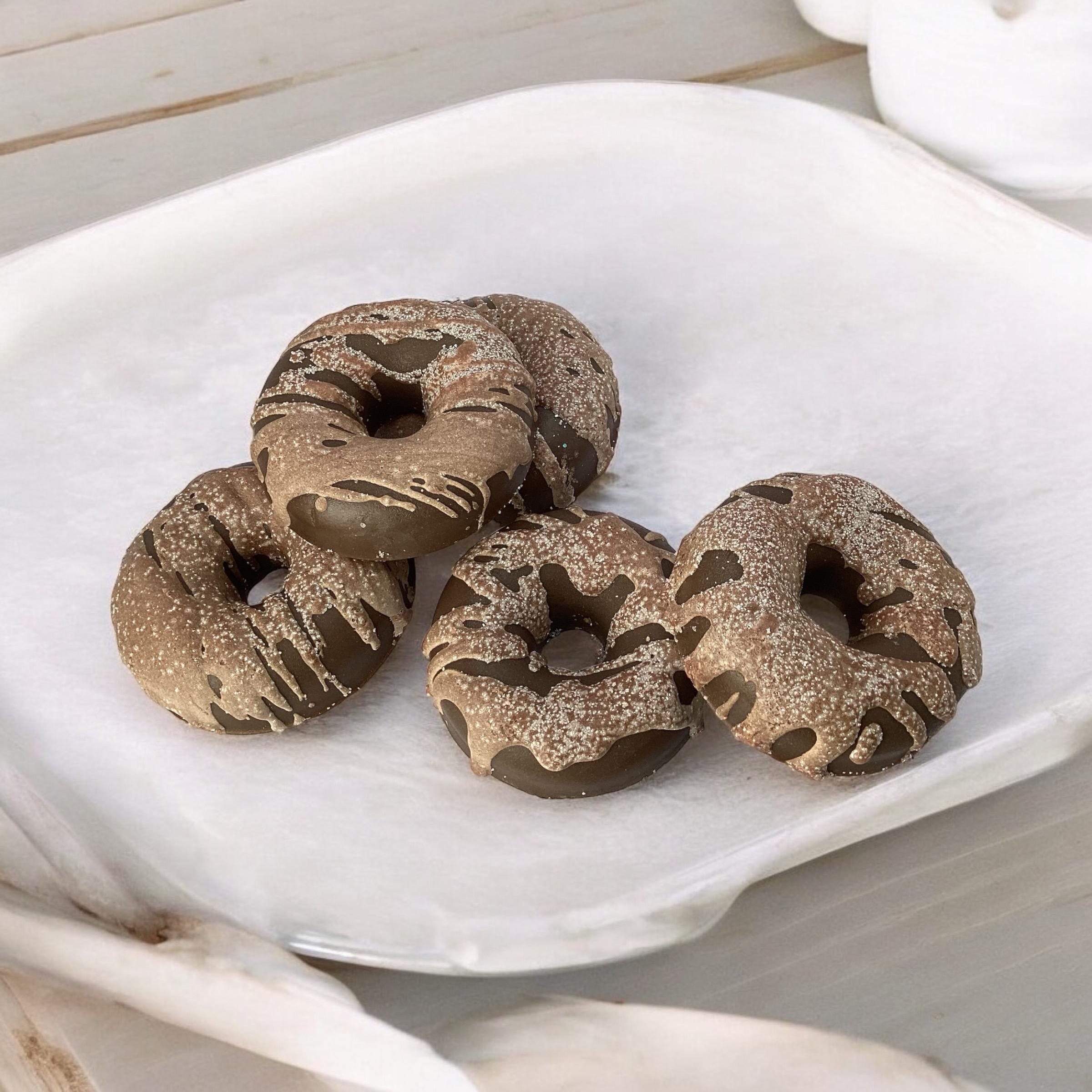 Cinnamon Sugared Donut Soap-Fall Soap Donuts, Dessert Soaps, Bakery Scented, Party Favor, Food Soaps, Party Favors, Unique Bath Gift